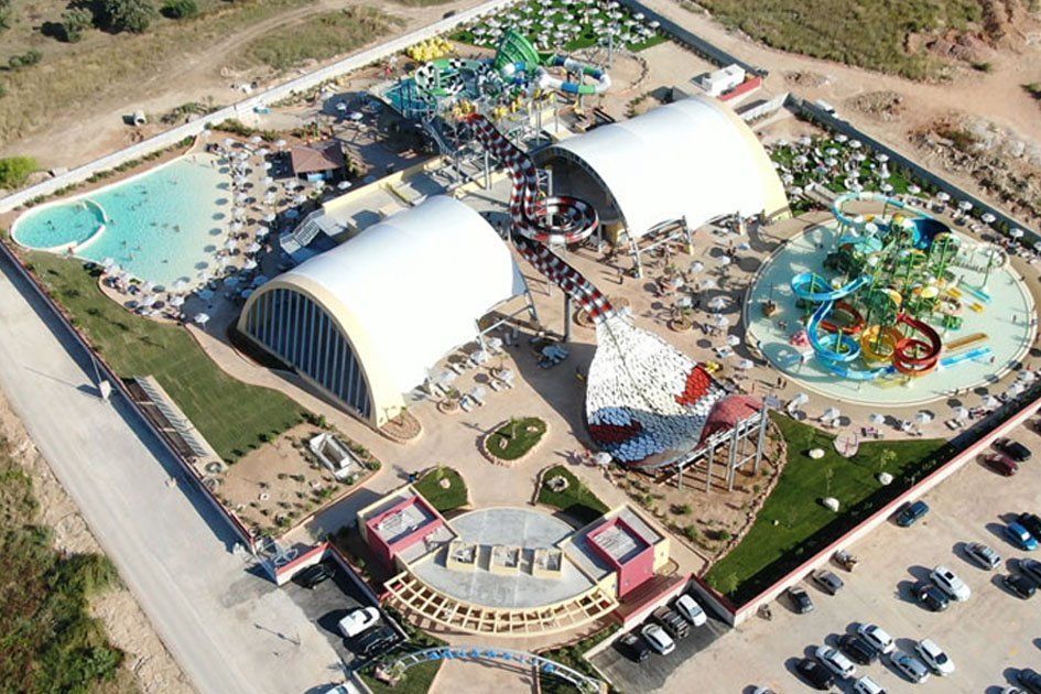 Aquapolis Athens water park in Spata