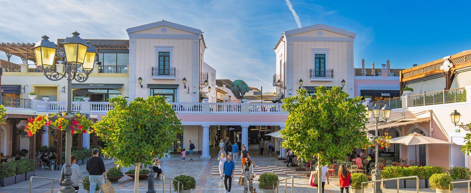 Designer Outlet Athens, a 10-minute walk from the apartment